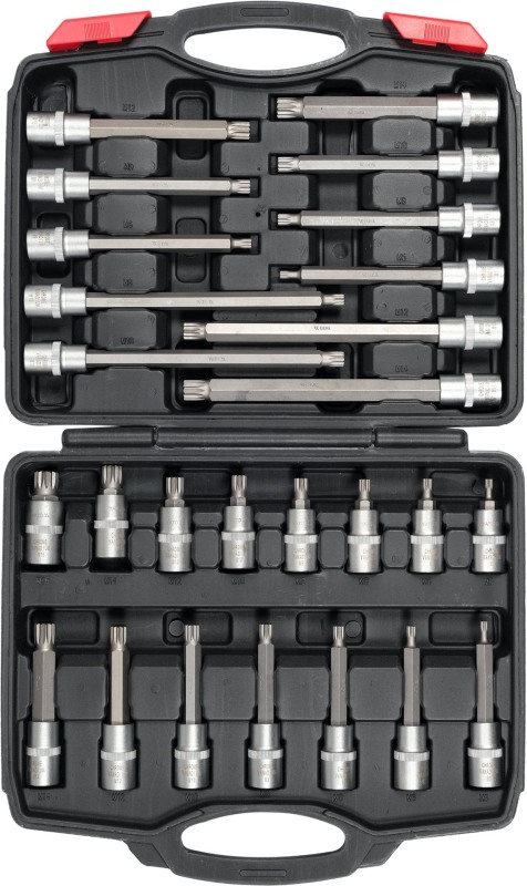 YATO YT-77542 - ZESTAW KLUCZY TRZPIENIOWYCH 1-2 SPLINE. 26 CZ.