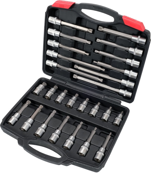 YATO YT-77542 - ZESTAW KLUCZY TRZPIENIOWYCH 1-2 SPLINE. 26 CZ.