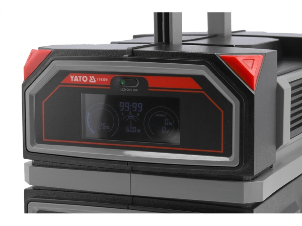 YATO YT-83091 - PRZENOŚNA STACJA ZASILANIA 600W. 504WH