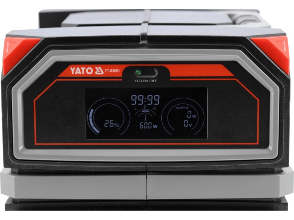 YATO YT-83091 - PRZENOŚNA STACJA ZASILANIA 600W. 504WH