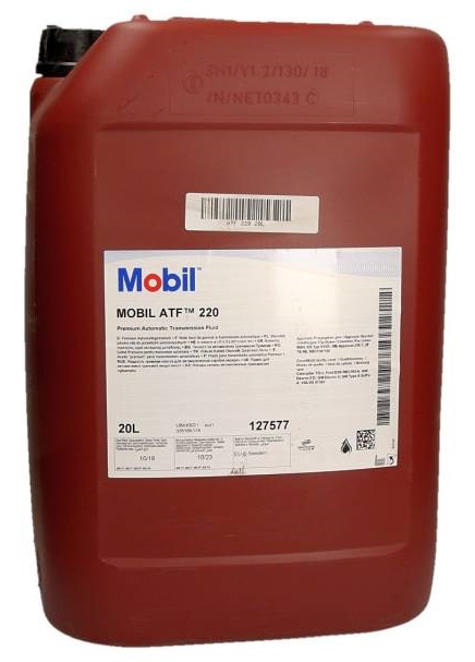 Mobil 127577 - OLEJ MOBIL ATF 220 20L DEXRON II - 236.7 - MAN 339 V1-Z1 - PRZEKŁADNIOWY
