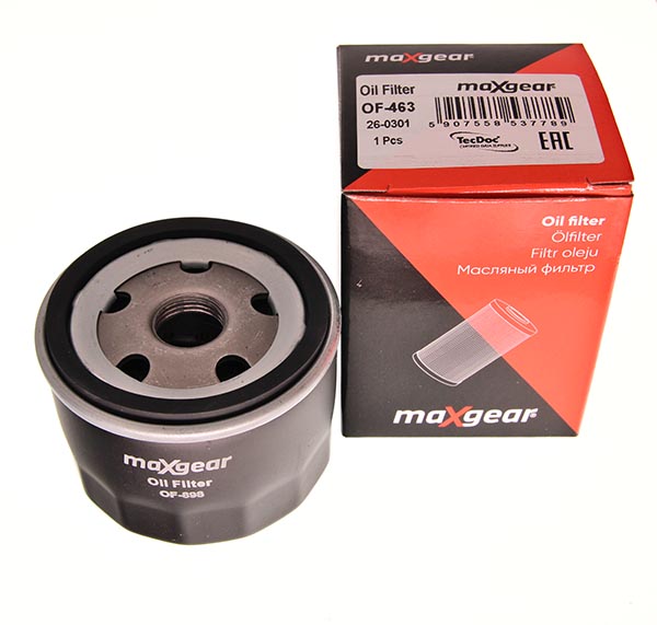 Maxgear 26-0267 - FILTR OLEJU FIAT 0.7 CC WYS. 59MM