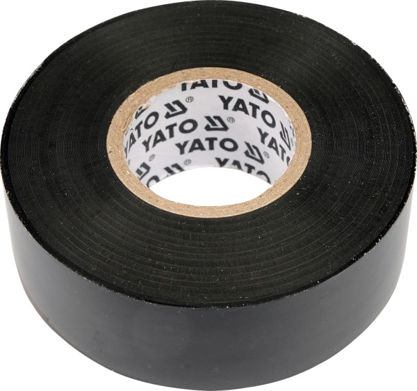 YATO YT-8174 - TAŚMA ELEKTROIZOLACYJNA 25MMX20M CZARNA