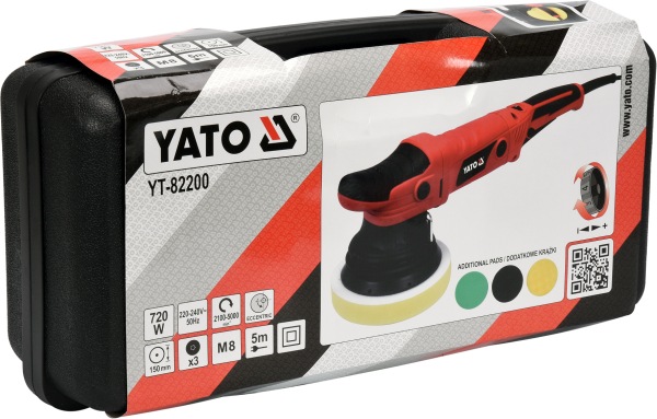 YATO YT-82200 - POLERKA MIMOŚRODOWA 150 MM. 720W. 230V