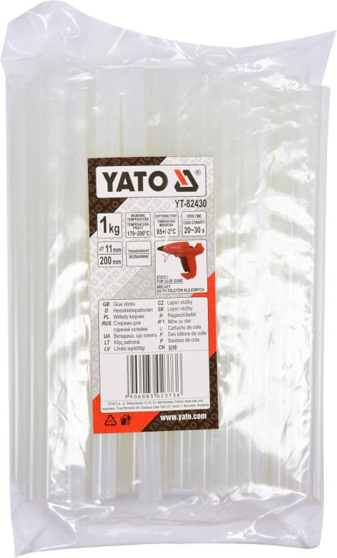 YATO YT-82430 - KLEJ TERMOTOPLIWY 11.2X200MM 1KG