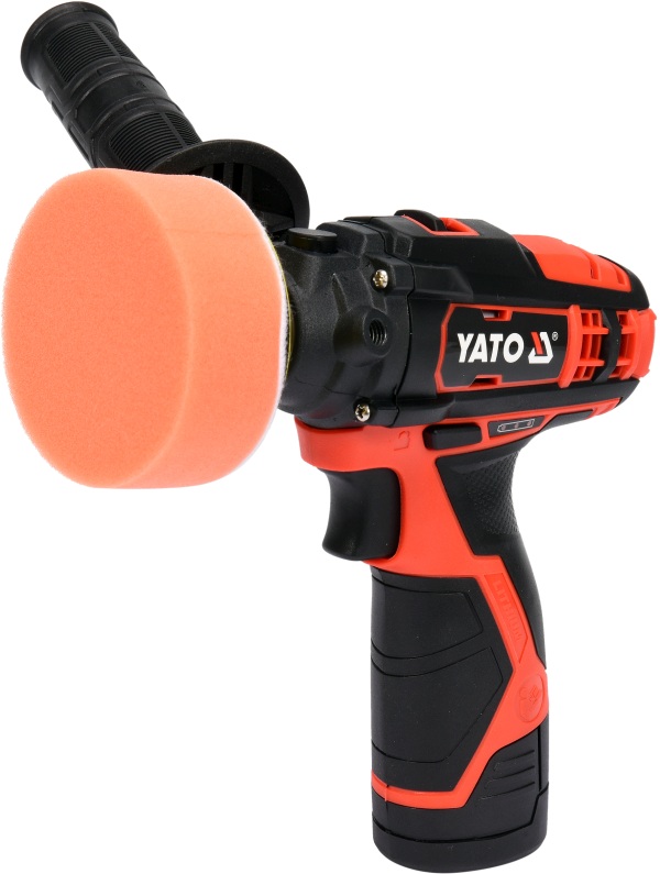 YATO YT-82903 - POLERKA AKUMULATOROWA 12 V 2 AH. 80 MM. 2 BIEGI