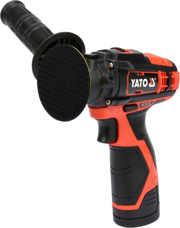 YATO YT-82903 - POLERKA AKUMULATOROWA 12 V 2 AH. 80 MM. 2 BIEGI