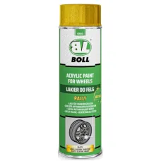 BOLL 0010136 — LAKIER AKRYLOWY 500ML W AEROZOLU ZŁOTY METALLIC DO FELG SAMOCHODOWYCH / BOLL
