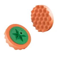 GĄBKA DO POLEROWANIA PROFILOWANA ŚR. 150MM / POMARAŃCZOWA / ŚREDNIA / GWINT M14 / BOLL
