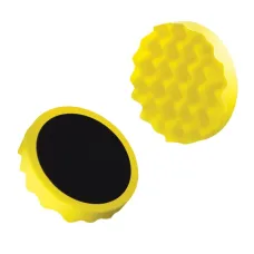 BOLL 0030118 — GĄBKA DO POLEROWANIA PROFILOWANA ŚR. 150MM / ŻÓŁTA / ŚREDNIO TWARDA / NA RZEP / ...