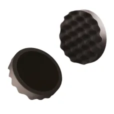 BOLL 0030119 — GĄBKA DO POLEROWANIA PROFILOWANA ŚR. 150MM / CZARNA / MIĘKKA / NA RZEP / BOLL