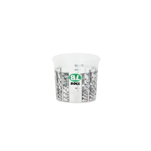 POJEMNIK PLASTIKOWY Z PODZIALKA 400ML