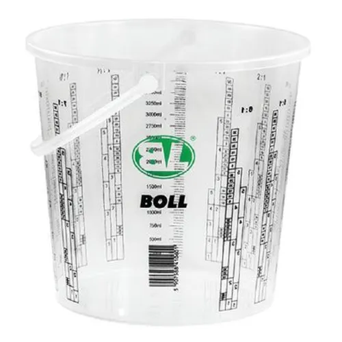 POJEMNIK PLASTIKOWY Z PODZIAŁKĄ - POJEMNOŚĆ 5L