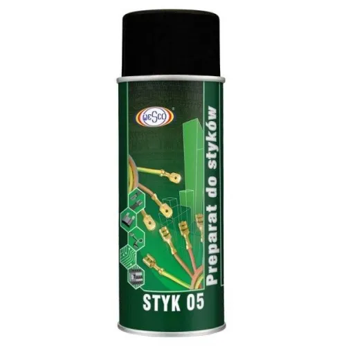 ŚRODEK DO CZYSZCZENIA STYKÓW ELEKTRYCZNYCH 400ML STYK 05 / WESCO 03913