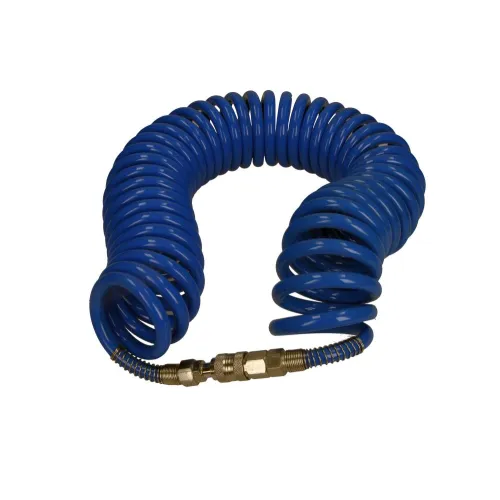 12X8 - 15 M   PRZEWÓD SPIRALNY  PU ZE ZŁĄCZAMI