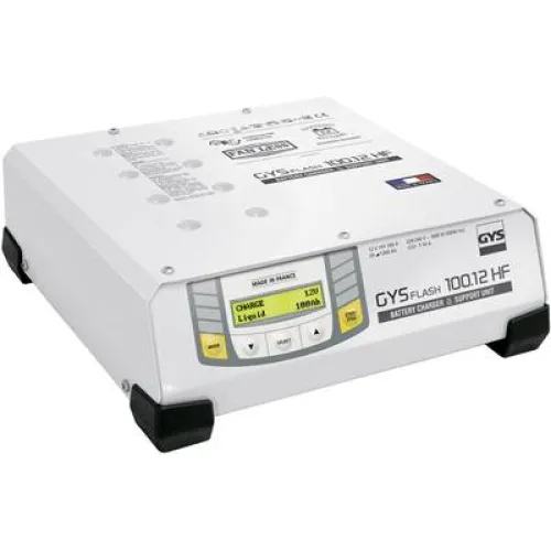 PROSTOWNIK AUTOMATYCZNY GYSFLASH 100.12 HF - 12V 100A, PRZEWODY 2.5M
