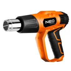 NEO TOOLS 04-710 — OPALARKA 2000W, I: 50OC, II: 70-600OC,WALIZKA, WYŚWIETLACZ CYFROWY