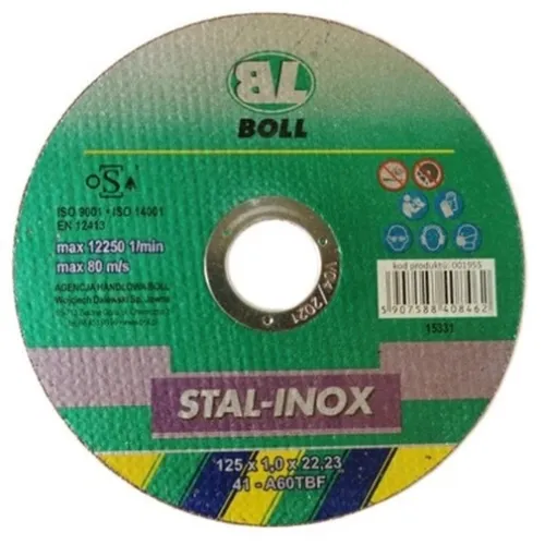 TARCZE DO CIECIA STALI+INOX 41-125X1/50 1 EL.,