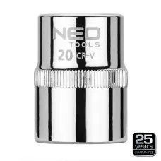 NEO TOOLS 08-020 — NASADKA SZEŚCIOKĄTNA 1/2, 20 MM, SUPERLOCK