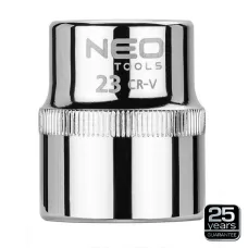 NEO TOOLS 08-023 — NASADKA SZEŚCIOKĄTNA 1/2, 23 MM, SUPERLOCK