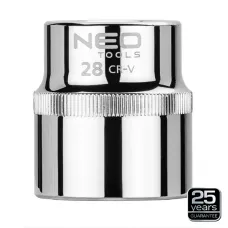 NEO TOOLS 08-028 — NASADKA SZEŚCIOKĄTNA 1/2, 28 MM, SUPERLOCK