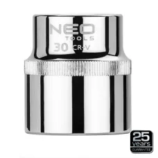 NEO TOOLS 08-030 — NASADKA SZEŚCIOKĄTNA 1/2, 30 MM, SUPERLOCK