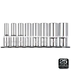 NEO TOOLS 08-650 — NASADKI SPLINE 1/2, DŁUGIE, ZESTAW 8 SZT.