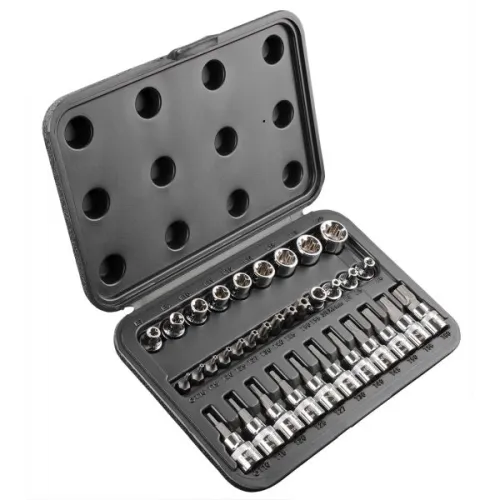 BITY TORX 3/8, ZESTAW 34 SZT.