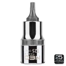 NEO TOOLS 08-751 — KOŃCÓWKA TORX NA NASADCE 1/2, T25 X 55 MM
