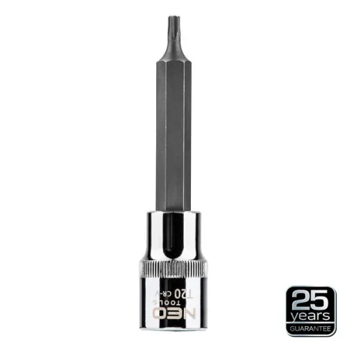 KOŃCÓWKA TORX NA NASADCE 1/2, T20 X 100 MM