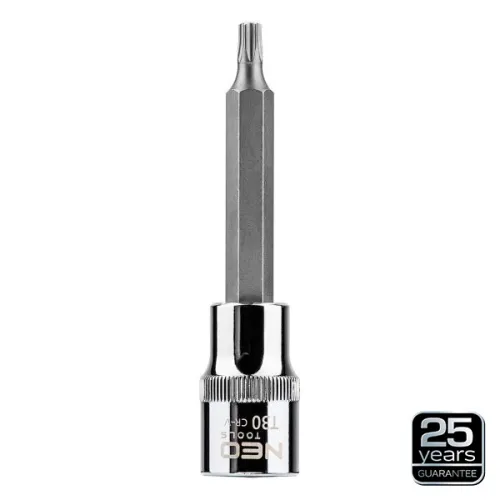 KOŃCÓWKA TORX NA NASADCE 1/2, T30 X 100 MM