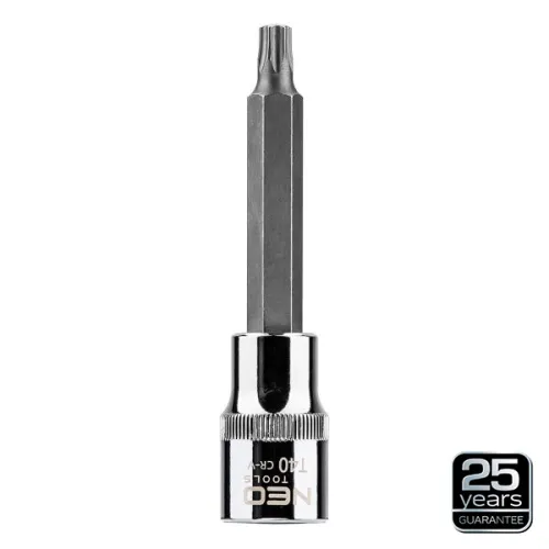 KOŃCÓWKA TORX NA NASADCE 1/2, T40 X 100 MM