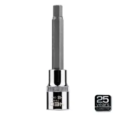 NEO TOOLS 08-783 — KOŃCÓWKA SZEŚCIOKĄTNA NA NASADCE 1/2, H8 X 100 MM