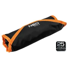 NEO TOOLS 09-345 — KLUCZE PŁASKO OCZKOWE Z GRZECHOTKĄ I PRZEŁĄCZNIKIEM, ZESTAW 12 SZT., 8 - 19 MM, ...
