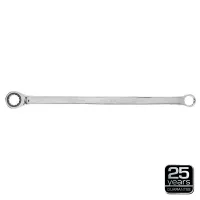 KLUCZ OCZKOWY DWUSTRONNY Z GRZECHOTKĄ, ROZMIAR 22 MM, DŁUGOŚĆ 447 MM