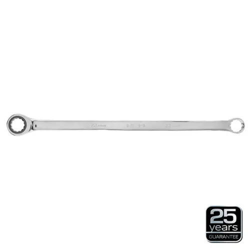 KLUCZ OCZKOWY DWUSTRONNY Z GRZECHOTKĄ, ROZMIAR 22 MM, DŁUGOŚĆ 447 MM