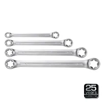 KLUCZE OCZKOWE TORX - T6-T24 4 EL.