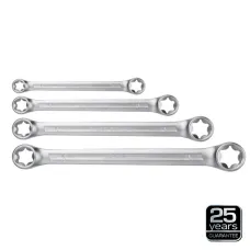 TOPEX 09-980 — KLUCZE OCZKOWE TORX - T6-T24 4 EL.