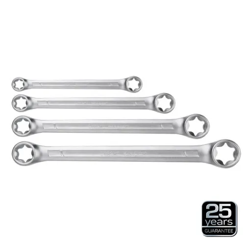 KLUCZE OCZKOWE TORX - T6-T24 4 EL.