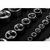 KLUCZE NASADOWE 1/4, 1/2, ZESTAW 110 SZT., CRV