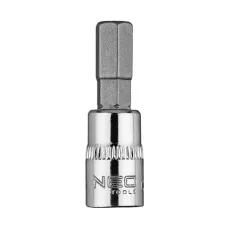 NEO TOOLS 10-314 — KOŃCÓWKA SZEŚCIOKĄTNA H7 NA NASADCE 1/4, KRÓTKA, 37 MM