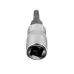 KOŃCÓWKA TORX TX15 NA NASADCE 1/4, KRÓTKA, 37 MM