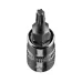 KOŃCÓWKA TORX TX15 NA NASADCE 1/4, KRÓTKA, 37 MM