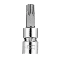 KOŃCÓWKA TORX TX40 NA NASADCE 1/4, KRÓTKA, 37 MM