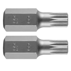 NEO TOOLS 10-900 — KOŃCÓWKA SPLINE M8 X 30 MM, S2 X 2 SZT.