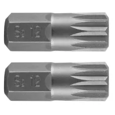 NEO TOOLS 10-904 — KOŃCÓWKA SPLINE M12 X 30 MM, S2 X 2 SZT.