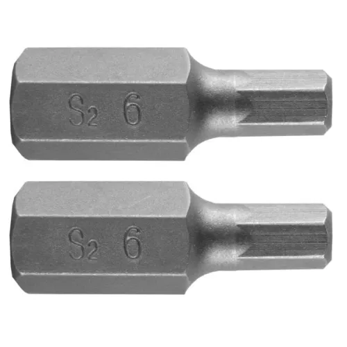 KOŃCÓWKA HEX 6 X 30 MM, S2 X 2 SZT.