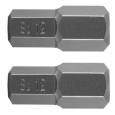 NEO TOOLS 10-978 — KOŃCÓWKA HEX 12 X 30 MM, S2 X 2 SZT.