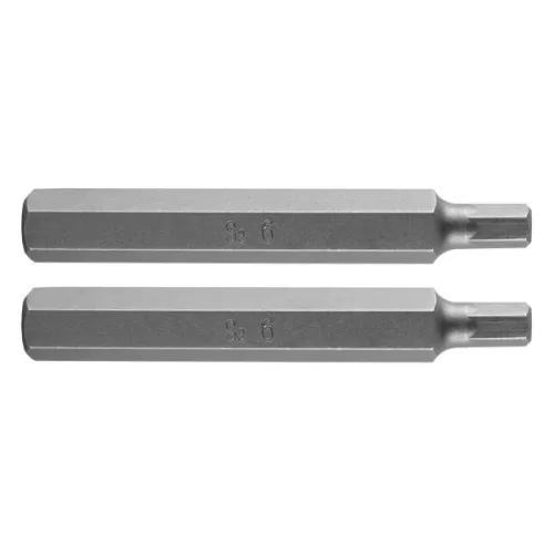 KOŃCÓWKA HEX 6 X 75 MM, S2 X 2 SZT.