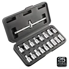 NEO TOOLS 11-235 — KLUCZE DO SPUSTU OLEJU 3/8, ZESTAW 18 SZT.